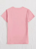 HE IS RISEN Sequin Round Neck T-Shirt