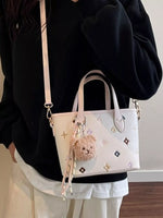 Embroidered Pattern Crossbody Bag