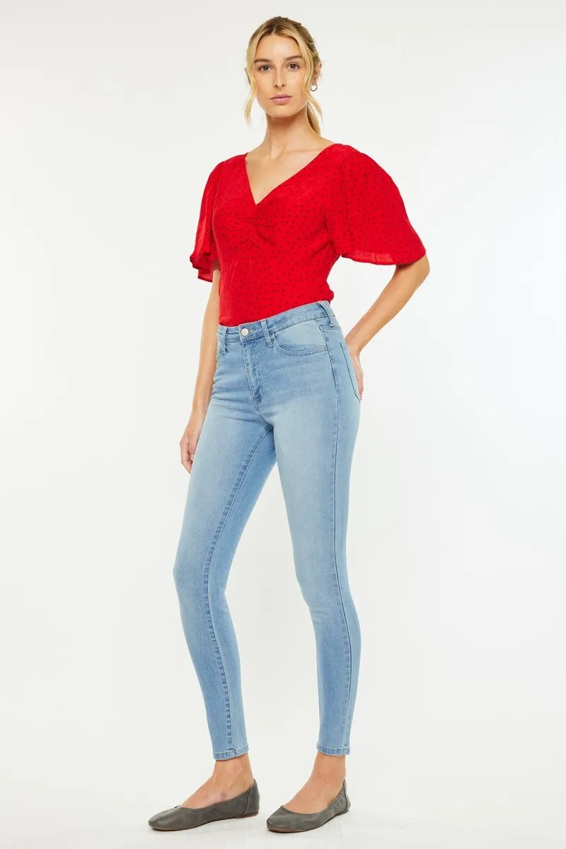 Kancan High Rise Super Skinny Jeans - Ladyez