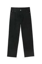 Straight Leg Jeans with Pockets