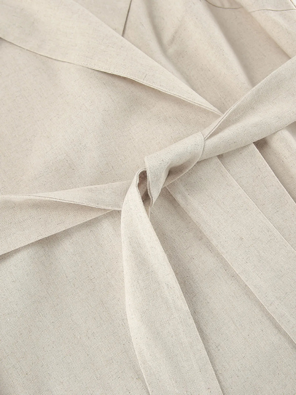 Tie Waist Cap Sleeve Maxi Dress - Ladyez