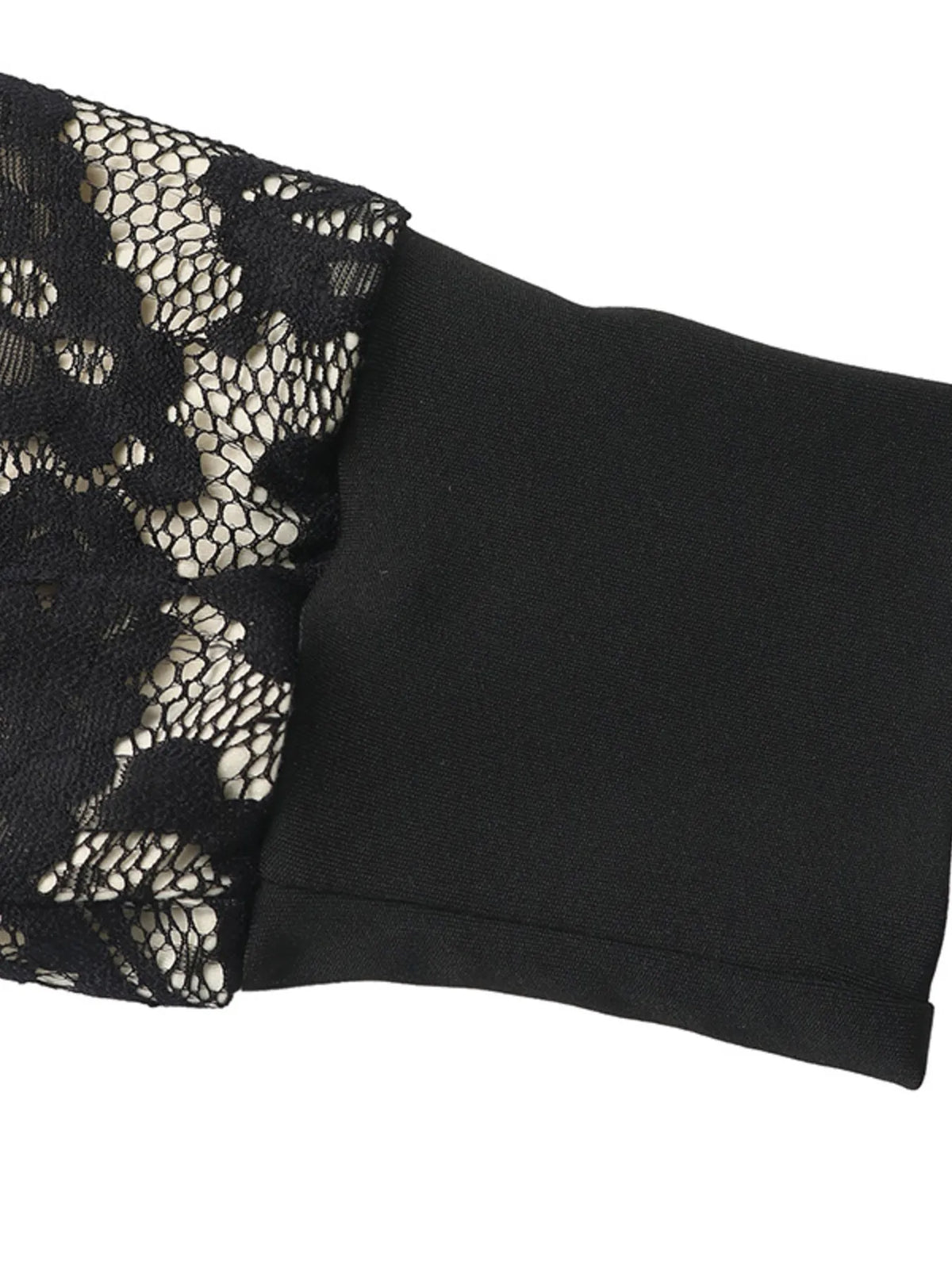 Lace V-Neck Long Sleeve Maxi Dress - Ladyez