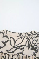 Floral Print Button-Down Shirt