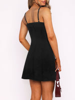 Contrast Mini Cami Dress - Ladyez