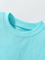 Children's Embroidered Short Sleeve Dress