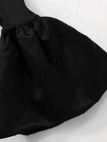 Off-Shoulder Flounce Sleeve Maxi Dress