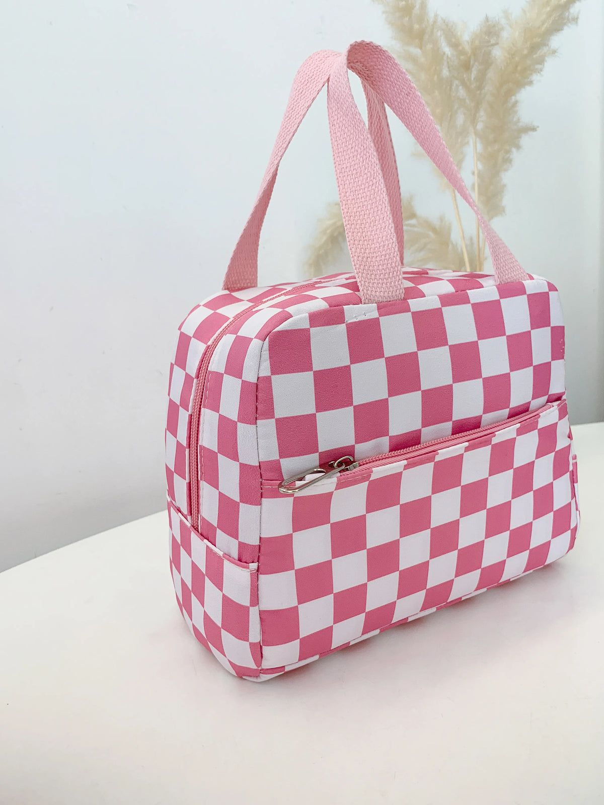 Checkered Pattern 3-Piece Bag Set - Ladyez