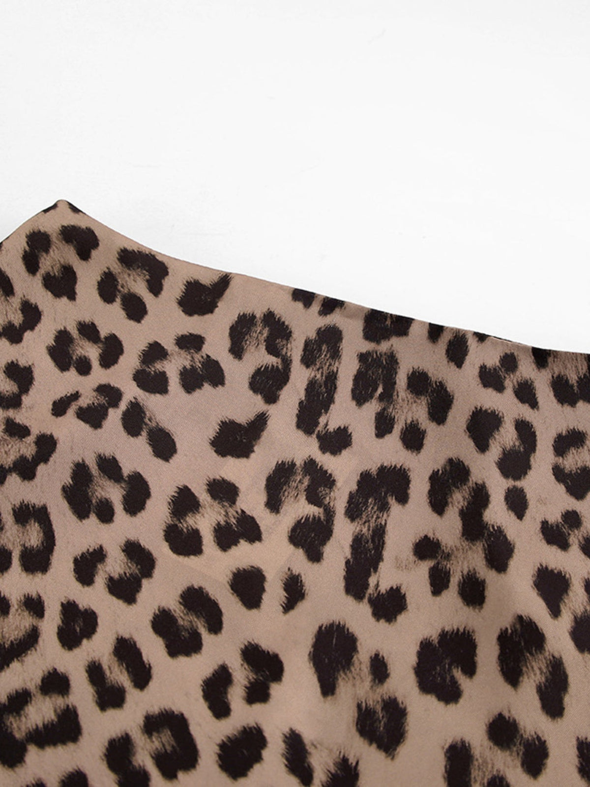 Leopard Print Maxi Skirt