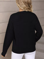 Valentine's Day Love Club Heart Graphic Sweater