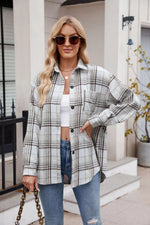 Casual Plaid Long Sleeve Shirt