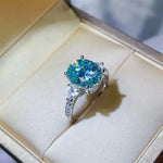 5 Carat Moissanite 925 Sterling Silver Ring