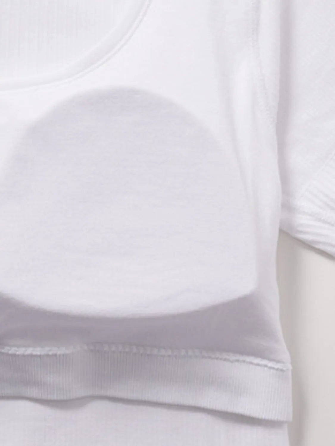 Square Neck Active T-Shirt with Detachable Chest Pads - Ladyez