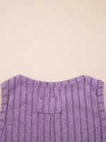 Slim Ribbed Mineral Wash Tank Top