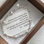 925 Sterling Silver Pearl Bracelet