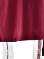 One-Shoulder Ruched Maxi Dress