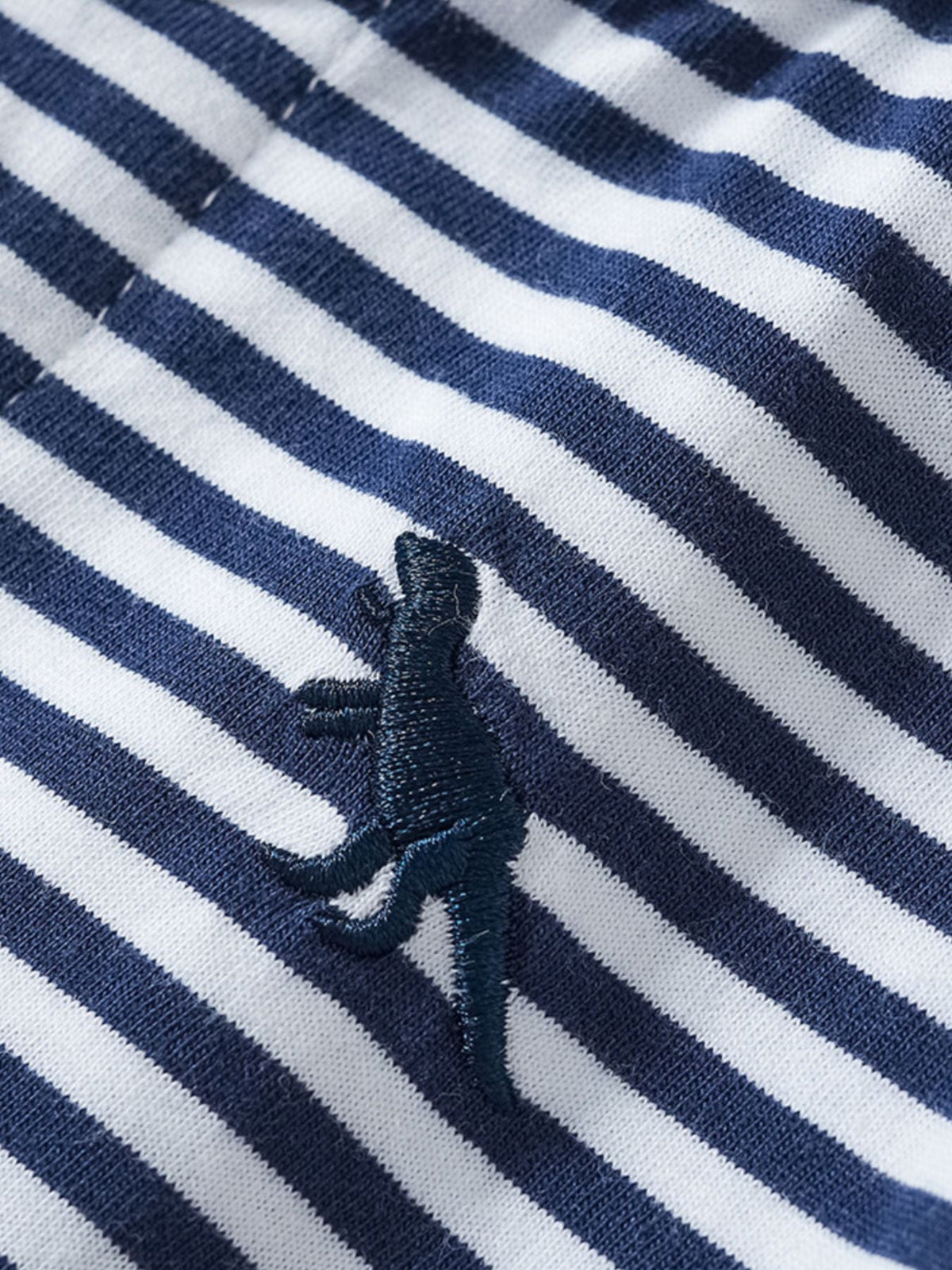 Children's Striped Polo Shirt & Printed Shorts Set