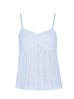 Textured Sweetheart Neck Cami