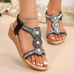 Open Toe Wedge Sandals