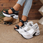 Open Toe Wedge Sandals