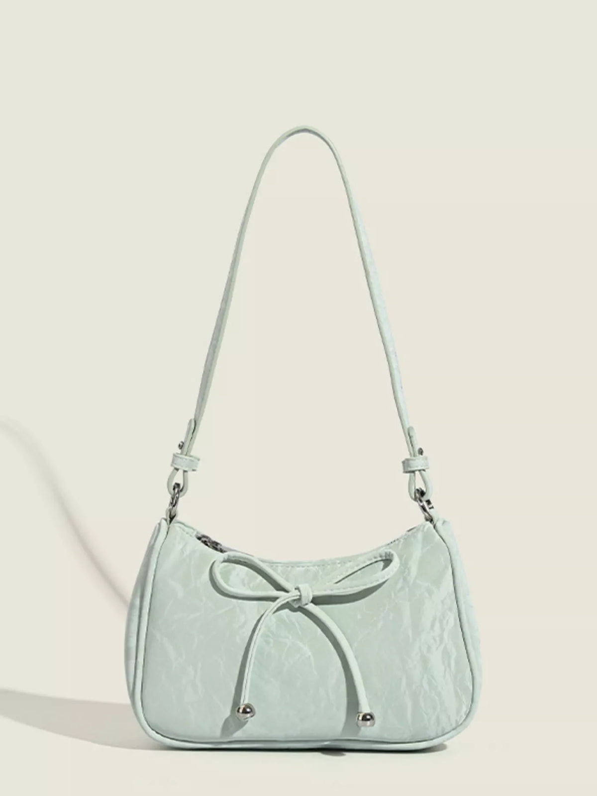 Bow Accent Shoulder Bag