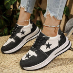Star Lace Up Sneakers