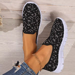 Round Toe Platform Slip-Ons
