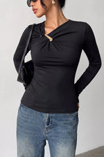 Slim Fit Long Sleeve Top