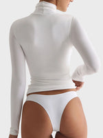 Lovelet Turtleneck Long Sleeve T-Shirt - Ladyez