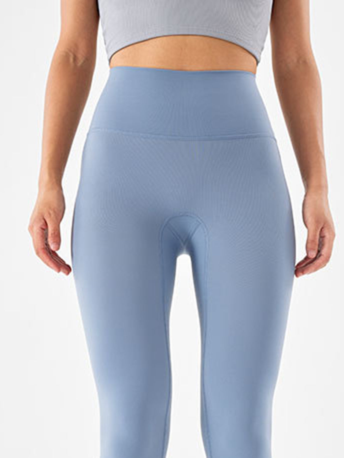 Wide Waistband Sports Leggings - Ladyez