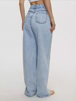 High-Waisted Wide Leg Jeans - Ladyez