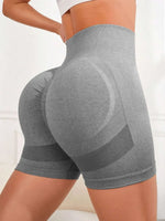 High Waist Active Shorts - Ladyez