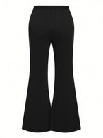 Plus Size High-Waisted Flare Pants