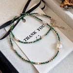 Pearl & Beaded Necklace