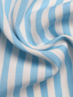 Crisscross Back Striped Romper