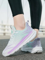 Gradient Colorful Breathable Athletic - Ladyez