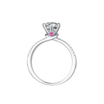 1 Carat 925 Sterling Silver Moissanite Ring