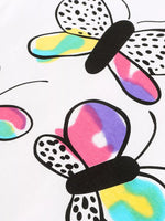 Children's Butterfly Print Summer Set