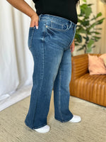 RFM Full Size High Rise Tummy Control Wide Leg Jeans