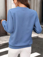 Textured Quarter-Zip Sweatshirt