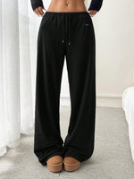 Relaxed Fit Drawstring Pants