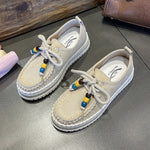 Round Toe Platform Loafers