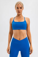 Crisscross Spaghetti Strap Active Cami - Ladyez