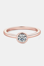 Moissanite 925 Sterling Silver Solitaire Ring