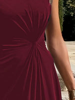 Round Neck Sleeveless Maxi Dress - Ladyez