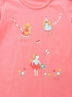 Children's Fairy Print Short Sleeve T-Shirt