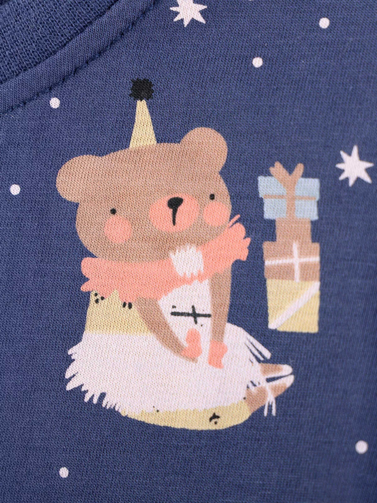 Children's Cartoon Print Tulle Dress