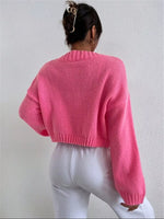 Cloud Button Up Knit Cardigan
