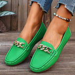 Round Toe Slip-Ons