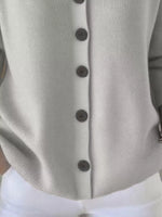 Full Size Hooded Button-Front Soft Knit Cardigan Plus Size