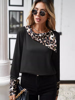 Leopard Long Sleeve Blouse